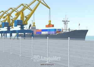 2D ограждения для морских и речных портов в Ульяновске
