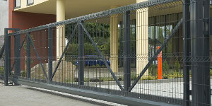 Ворота откатные для 2D и 3D ограждений в Ульяновске